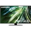 Samsung QE43QN90DATXZT Televisione Smart TV 43 Pollici Qled 4K Neo Titan Black Processore NQ4 AI GEN2 Tecnologia Quantum Matrix Neo Slim Design OTS Lite"
