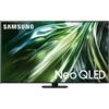 Samsung QE55QN90DATXZT Televisione Smart TV 55 Pollici Qled 4K Neo Dolby Atmos Titan Black Processore NQ4 AI GEN2 Tecnologia Quantum Matrix Neo Slim Design"