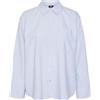 VERO MODA Vmida Oxford-Maglietta Wvn Ga Noos Camicia a Maniche Lunghe, Azzurro, XL Donna