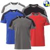 Payper T-shirt Payper bicolore manica corta Blu Royal XL