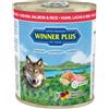 Winner plus pollo, salmone e riso 800gr