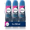 Veet Crema Spray Pelli Sensibili, 150 ml, Confezione da 3 Pezzi