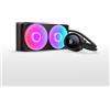 NZXT Kraken Plus 240 RGB - Dissipatore a liquido AIO per CPU - Radiatore da 240mm - Ventola singola F240 RGB Core - LCD quadrato da 1,54 - AMD® AM5, AM4 - Intel® LGA 1851/1700, 1200/115X - Nero