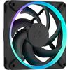 Fractal Design Momentum 12 RGB - Ventola silenziosa per case PC - 120 mm - ARGB Gen 2 - 16 LED - Pale in polimero a cristalli liquidi (LCP) - Nero