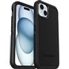 OtterBox Cover per iPhone 15 Plus / 14 Plus Defender XT con MagSafe, resistente a shock e cadute, cover ultra robusta, testata 5x vs le norme anti caduta MIL-STD 810G, Nero, Senza Retail Package