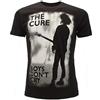 The Cure T-Shirt Originale Maglia Maglietta Ufficiale Gruppo Post-Punk Adulto e Ragazzo (XS (10-14 Anni))