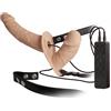 EXCELLENT POWER Strap On Doppio Vibrante Thruster 17 cm
