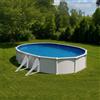 Gre Piscina Ovale Fidji KIT500ECO - 500x300x120cm con Filtro a Sabbia