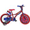 Dino Bikes - Bicicletta Spiderman 6-8 ANNI | Ruote 16" |