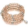 Vestopazzo Anello Molla Mini Perline