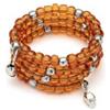 Vestopazzo Anello Molla Mini Perline