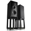 WHARFEDALE SUPER LINTON superlinton Heritage NERO + STAND Nuovi