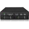 Raidsonic IcyDock ToughArmor RAID - Rack rimovibile per 2 HDD/SSD SATA da 25 in RAID 1 e J