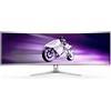 PHILIPS MONITOR PHILIPS 49 OLED 32:9 CURVED 49M2C8900/00 VA 5120x1440 240HZ 0.03ms 30W MM Reg.H 2HDMI DP RJ45 USB-C docking Silver"