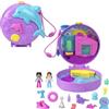 Polly Pocket - Cofanetto Missione Salvataggio Delfini, playset con due mini bambole e 12 accessori marini tra cui 2 cuccioli acquatici, giocattolo per bambini, 4+ anni, HWN96