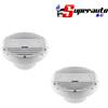 Hertz Marine HMX 6.5 TW Coppia Altoparlanti Coassiali 165 mm 4 Ω Bianco 75 W RMS