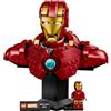 LEGO MARVEL SUPER HEROES 76327 - BUSTO DI IRON MAN MK4