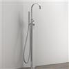 OGOMONDO Gruppo vasca 001 rubinetto incasso pavimento vasche free standing ottone