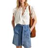 Pepe Jeans Dakota, Camicia Donna, Bianco (Mousse White),M
