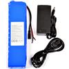 AFTERTECH PACCO BATTERIA PILA 24V 10000mAh 10Ah RICARICABILE LITIO 262x67x38mm F3C4
