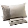 Caleffi - Completo Letto Matrimoniale con Lenzuola Matrimoniali Cotone 100% 240x280, Lenzuolo con Angoli Matrimoniale Coprimaterasso Sotto 180x200 per Materasso Alto 25cm, 2 Federe Cuscino Letto 50x80