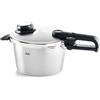 Ⓜ️🔵🔵🔵 Fissler Vitavit Premium - Pentola a pressione, Capacità 4.5 Litri, Diametro 22 cm, Acciaio inox, Induzione, 1 Coperchio in metallo
