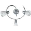 FAN EUROPE Plafoniera a spirale led 3 luci spot orientabili attacco e14 alimentazione 230v