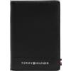 Tommy Hilfiger Uomo Borsello Foundation Bifold in Pelle, Nero (Black), Taglia Unica