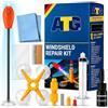 ATG Kit Riparazione Parabrezza Auto con Lampada UV - Ripara Parabrezza Auto - Kit Riparazione Vetro Auto - Kit Parabrezza Auto - Colla per vetri Auto - Ripara Vetro - Colla per Parabrezza Auto