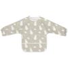 Jollein 029-869-67091 bavaglino impermeabile con maniche - Miffy & Snuffy Olive