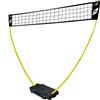 Sport One Rete da pallavolo per Giardino Professionale con Pali Alta 225 cm Portatile per Bambini