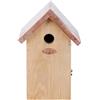 Esschert NK05 26 x 17 x 14 cm Design in Legno con Tetto di Rame - Marrone