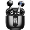 JBES Cuffie Bluetooth, Auricolari Bluetooth 5.4 In Ear Stereo con 4 Microfono ENC, 60 Ore Cuffiette Wireless Cancellazione Rumore, IP5 Auricolare per iPhone e Androide, Earbuds Usb C Sportive per PC TV