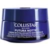 Collistar Futura Crema Notte Viso Rivitalizzante Riparatrice, Crema Anti-Età Rigenerante Notturna per Pelle Matura, Illuminante, Nutriente, Senza Siliconi, Dermatologicamente Testata, 50 ml