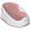 BABYLON DOLPHIN Supporto Vaschetta Bagnetto Neonato - Ergonomica con Sedile Antiscivolo da 0 a 6 Mesi, Ipoallergenica e Resistente alla Muffa - Riduttore Sdraietta Bagnetto Neonato - Rosa