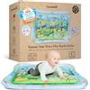 Freudeskind Tummy Time Mat - Tappetino da gioco d'acqua extra grande per bambini, di Freudeskind