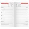 rido/idé Calendario settimanale di ricambio mod. TM 15 2026 | 87 × 153 mm, cartone bianco