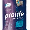 Prolife Sterilised Merluzzo e Riso Medium Large Nutrigenomic crocchette cane 10 Kg