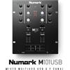 Numark M101 USB Mixer Pro x Dj 2 canali, con connessione USB per computer, Nero
