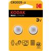KODAK CR2025 2PZ Pile
