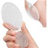 Techchii Calli Piedi Rimozione in Nano-Vetro 2 in 1, Raspa Piedi Professionale con Scatola di Plastica, Lima per Piedi e Talloni, Duroni Piedi Rimozione, Bagnata e Asciutta, per la Cura dei Piedi
