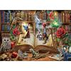 MOJIGE Puzzle 1000 pezzi, Puzzle per adulti, Un enigma impegnativo, Giochi di puzzle per tutta la famiglia, Regali per donne, Regali per uomini, Tema: Libro di magia