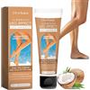 Beinup Lozione Per Il Trucco Delle Gambe,Trucco Per Gambe Impermeabile Senza Trasferimento,Lunga Impermeabile Lozione,Lozione Trucco Gambe,Lozione Coprente per Gambe (Colore del grano-HB, 100 ml)