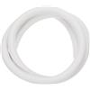 QUARKZMAN Nastro Sigillante Schiuma Silicone, Diametro 12mm (0.47) Lunghezza 1 Metro (3.28 Ft) Guarnizione Gomma Spugna Rotonda Corda Gomma Solida per Macchinari e Industrie, Bianco