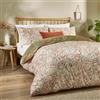 furn. Copripiumino Anika Duvet Day - Biancheria da letto reversibile con stampa Paisley, toni terrosi e design tradizionale (Multicolore - Matrimoniale)