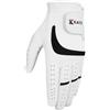 Katx ‎WESTWOOD FOX GEAR Guanto da Golf da Uomo a Dita Intere Resistente Pelle Premium Mano Sinistra Destra Guanto Spann per Tutte Le Stagioni Guanto da Golf Stratus Tech Antiscivolo Flessibile Golf (M,