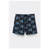 Tezenis Costume Boxer Stampato Uomo Nero