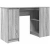 vidaXL Scrivania Grigio Sonoma 120x42x76 cm in Legno Multistrato