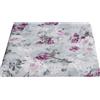 SaRani Telo Arredo Copritutto Gran Foulard Copriletto Copridivano Cotone con Stampa Floreale Motivo Floreale (Grigio Rosa, 160x270 cm)