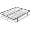 Cama express Rete Hermes con gambe da 32 cm | Struttura in legno e struttura in tubi di acciaio | Tasselli anti rumore | Ideale per camera da letto e stanza della tua casa | Dimensioni: 120 x 190 cm
